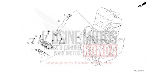 BREATHER COVER XL750P de 2023